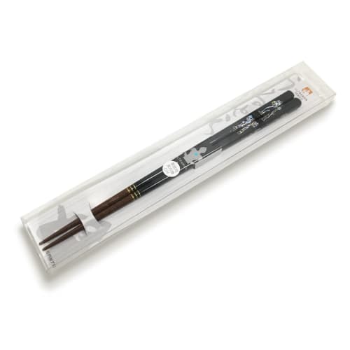 Aoba Chopsticks, Dishwasher Safe, Silver Foil, Ultraman Seven and King Joe, Black, 23cm, 523123