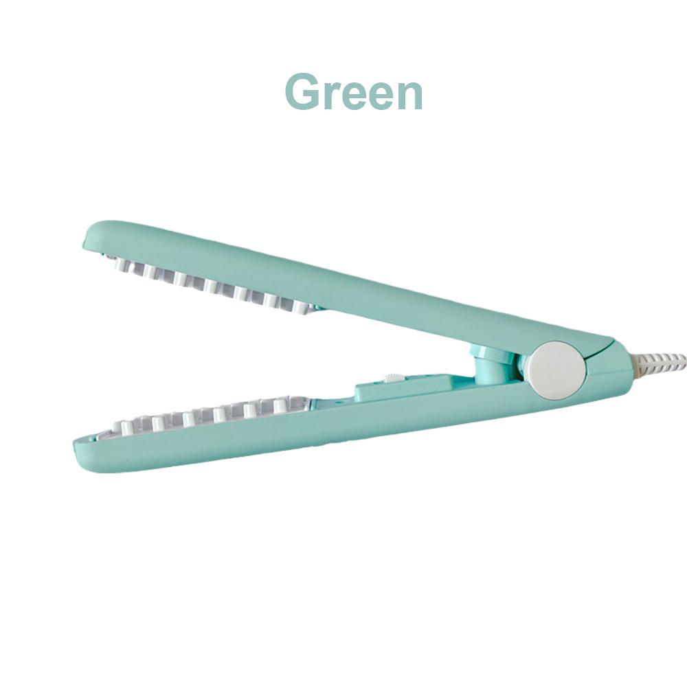 Mini 3D Grid Hair Crimper Curling Iron Volumizing Hair Iron Ceramic Corn Perm Splint Flat Iron Hair Styling Tools Gift for Women