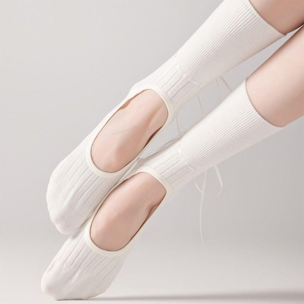 Breathable Pilates Socks Harajuku Street Mid Tube Socks New Yoga Socks