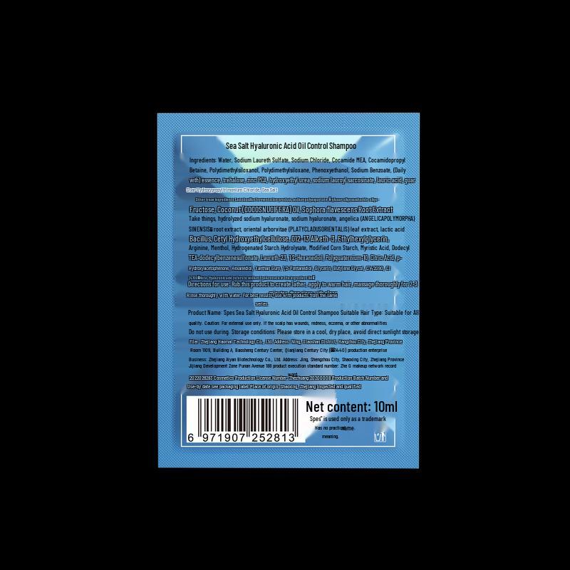 Spes Sea Salt & Hyaluronic Acid Oil Control Shampoo