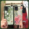 Phone Holder For Mom Phone Case For TCL 305i/5164D Anti-dust Soft case Chinese style Elderly lady Ring Anti-knock