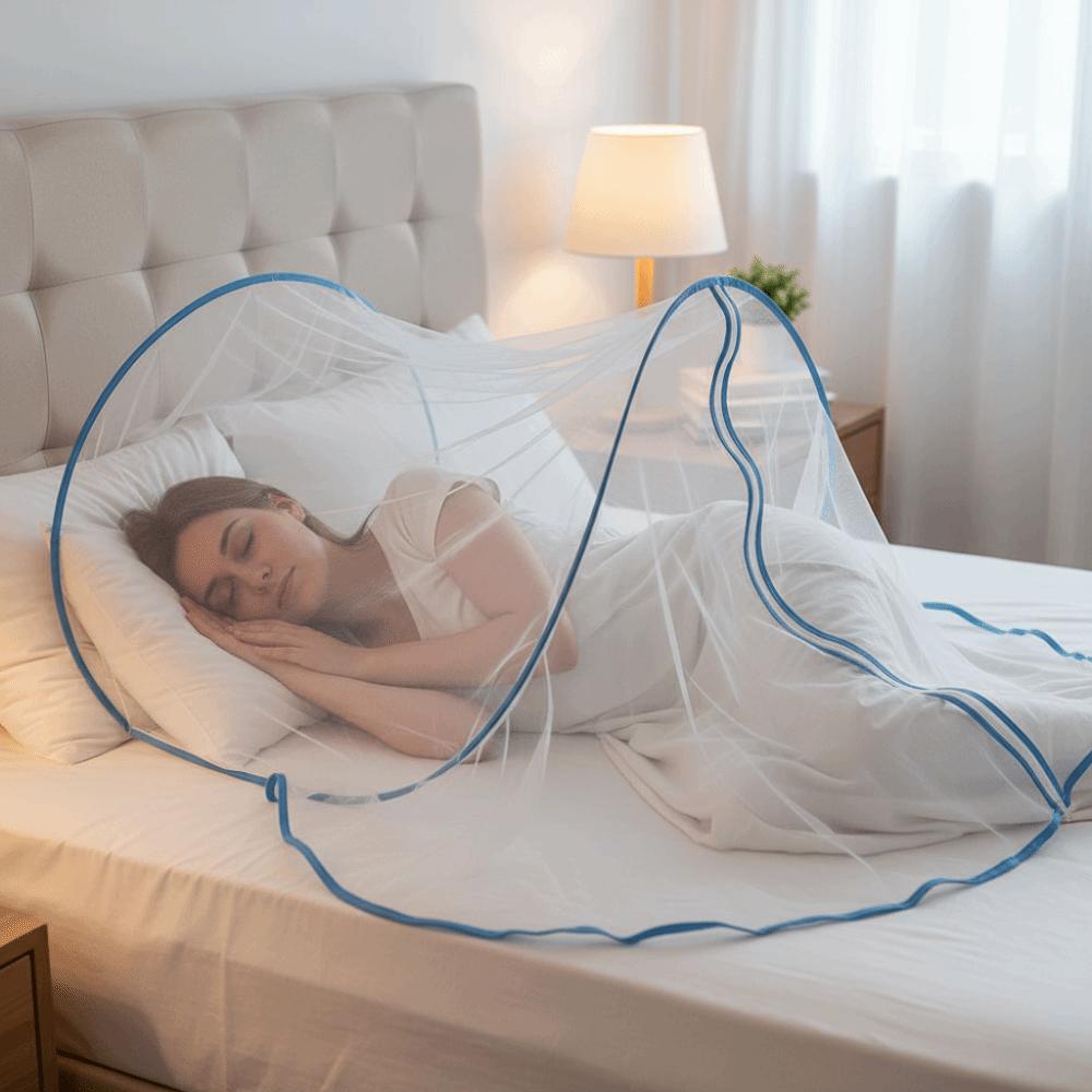 Pest Control Foldable Facial Mosquito Net Mesh Canopy Sleeping Tents Home Textile