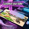 Custom Name Personalized Plants Vs. Zombies Pattern Mousepad, Laptop PC Desk Mat, Decorative Desk Mat for Home Keyboard Pad Gift