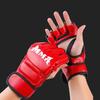 Half Finger Boxing Gloves Adult Sanda Training MMA FightingUFC Muay HandsomeThai Shaking Sandbags for Men and Women