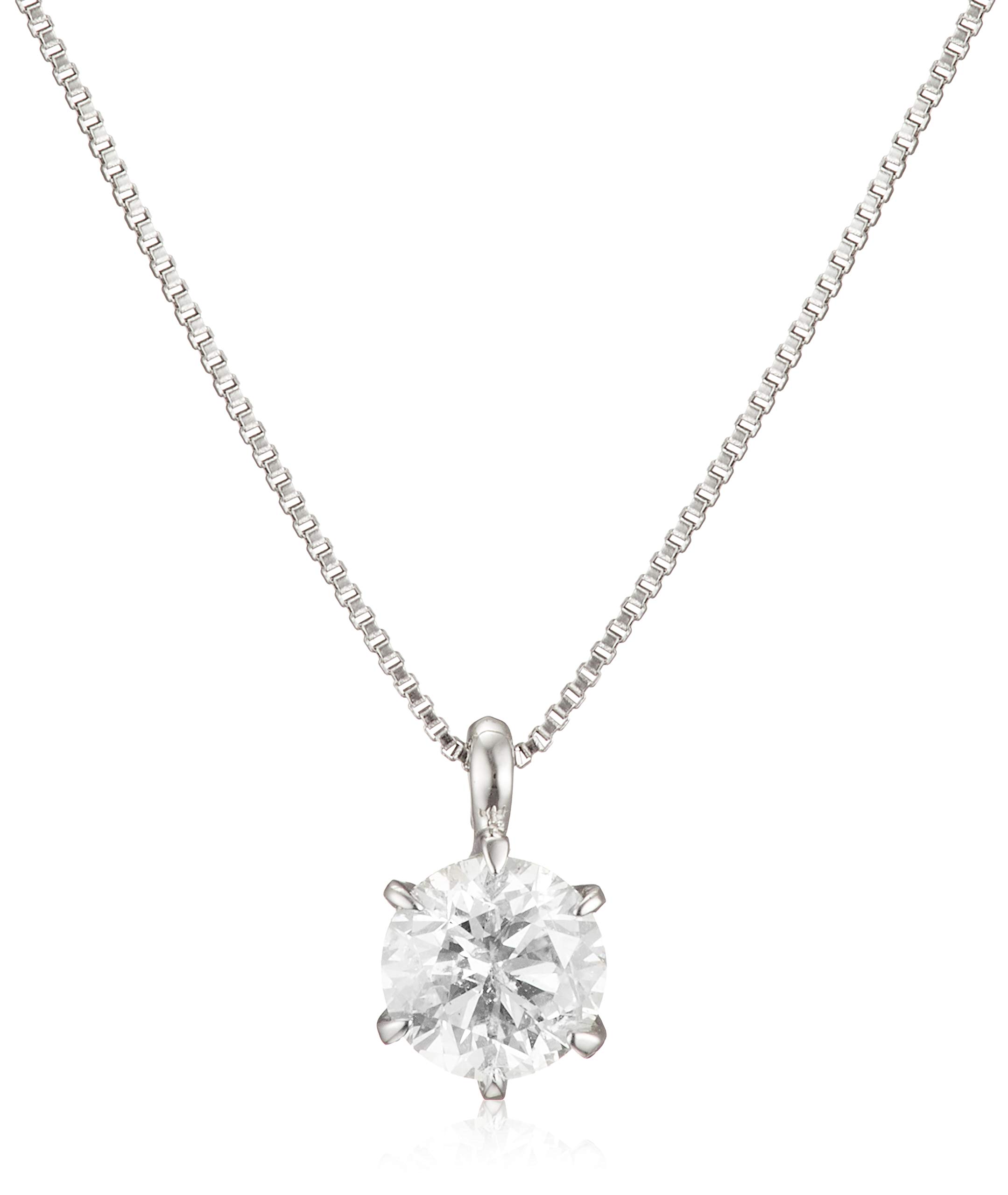 

Diamond of Platinum Necklace DTMTFB03AMDI [D Collection] 0.3ct [Certificate Authenticity/H Color/SI2/GOOD]