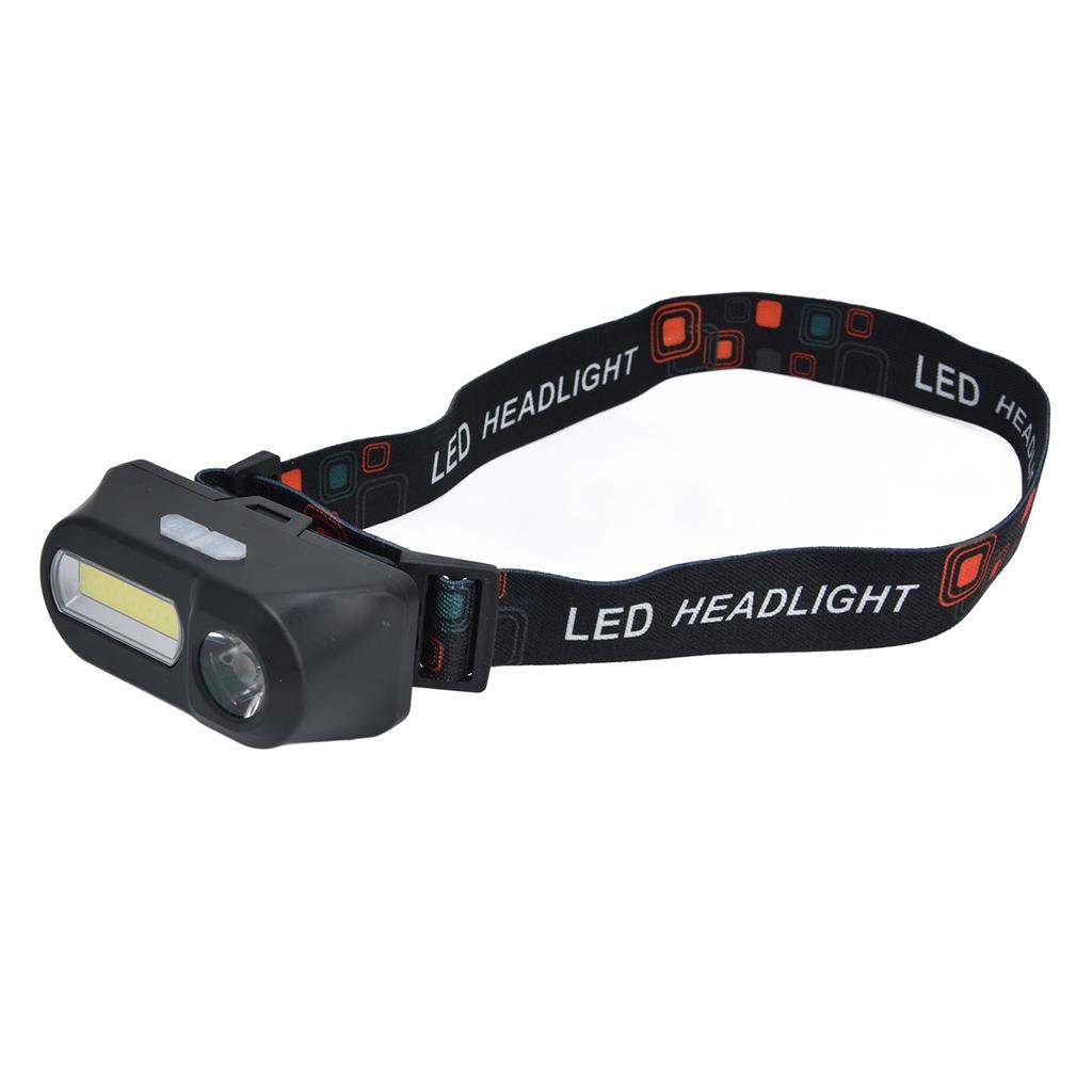 LED Hodelykt USB Oppladbar Mini Justerbar Hodelykt for Camping Fotturer Utendørs