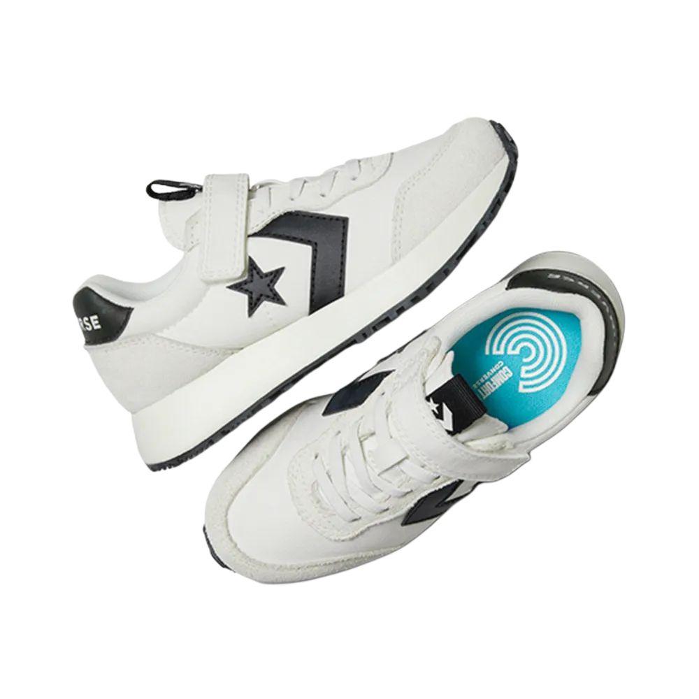 Converse Omega Trainer EasyOn PS Vintage Weiß Schwarz Kinder Sneaker A15560C