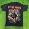 Maglietta da concerto vintage della band Dying Fetus Taglia intera NZ055 T-shirt unisex