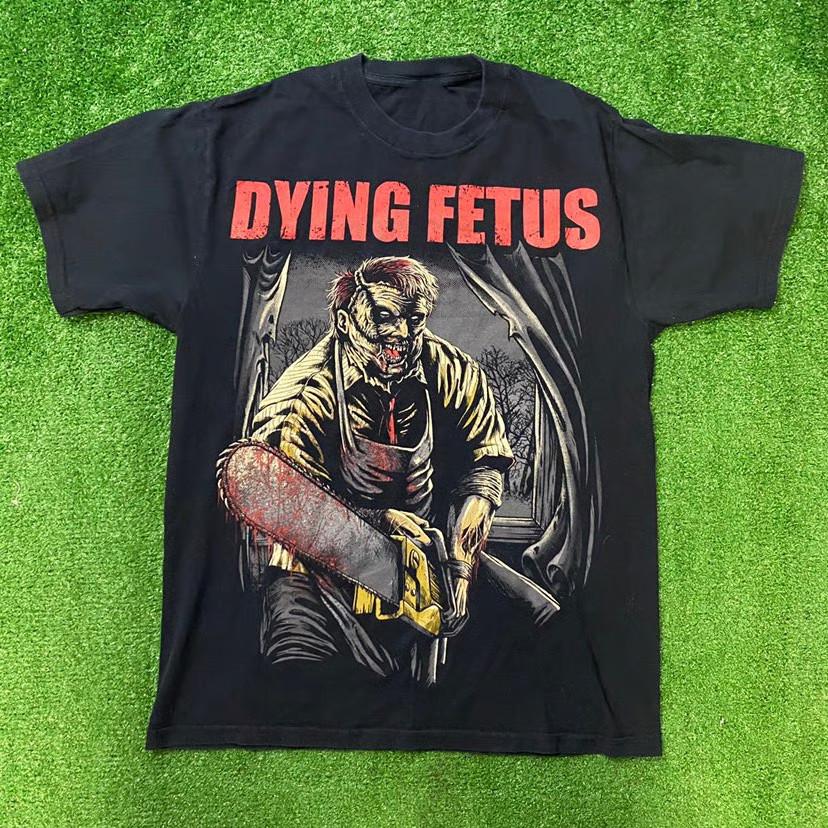 

Vintage Dying Fetus band Concert Tshirt Full Size NZ055 Unisex T-Shirt XL