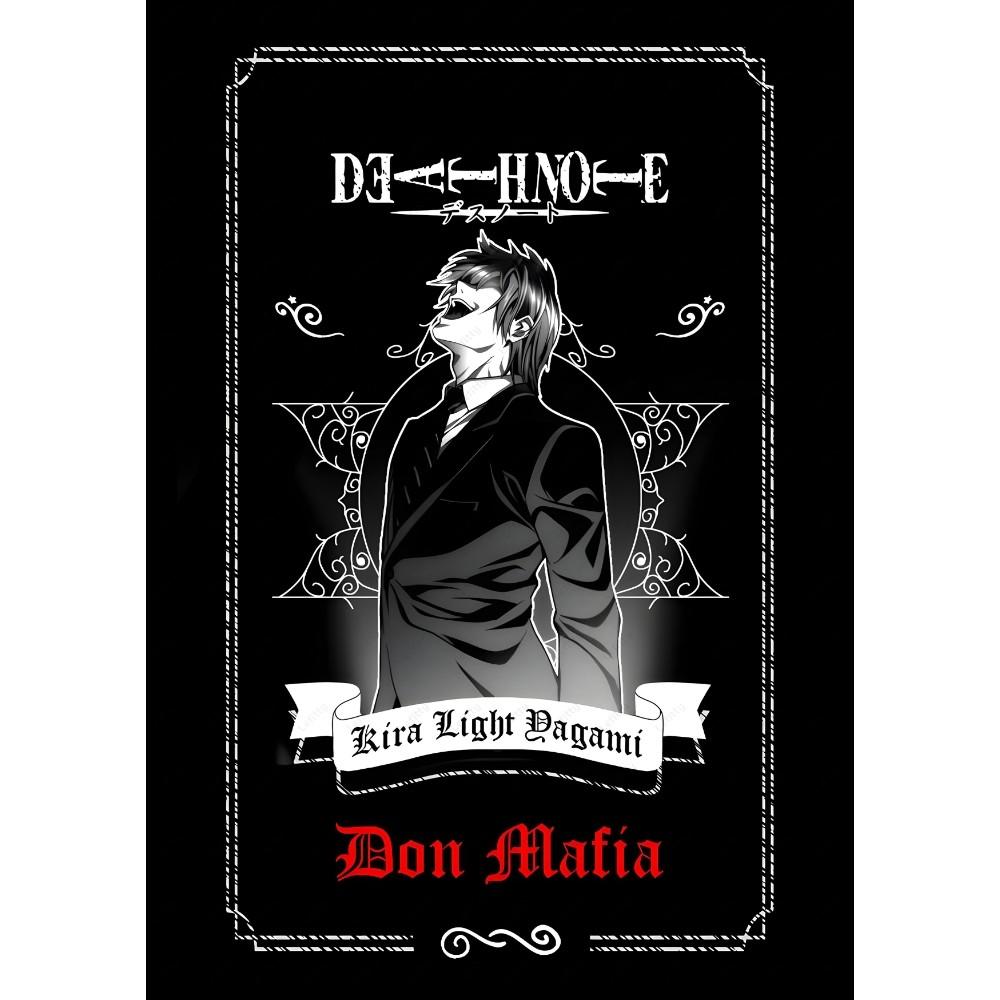 

D-Death N-Note Japan Cartoon Anime Retro Poster Sticky Wall Art Printing Waterproof Home Living Bed Room Bar Aesthetic Decor 21cm×30cm NoFrame