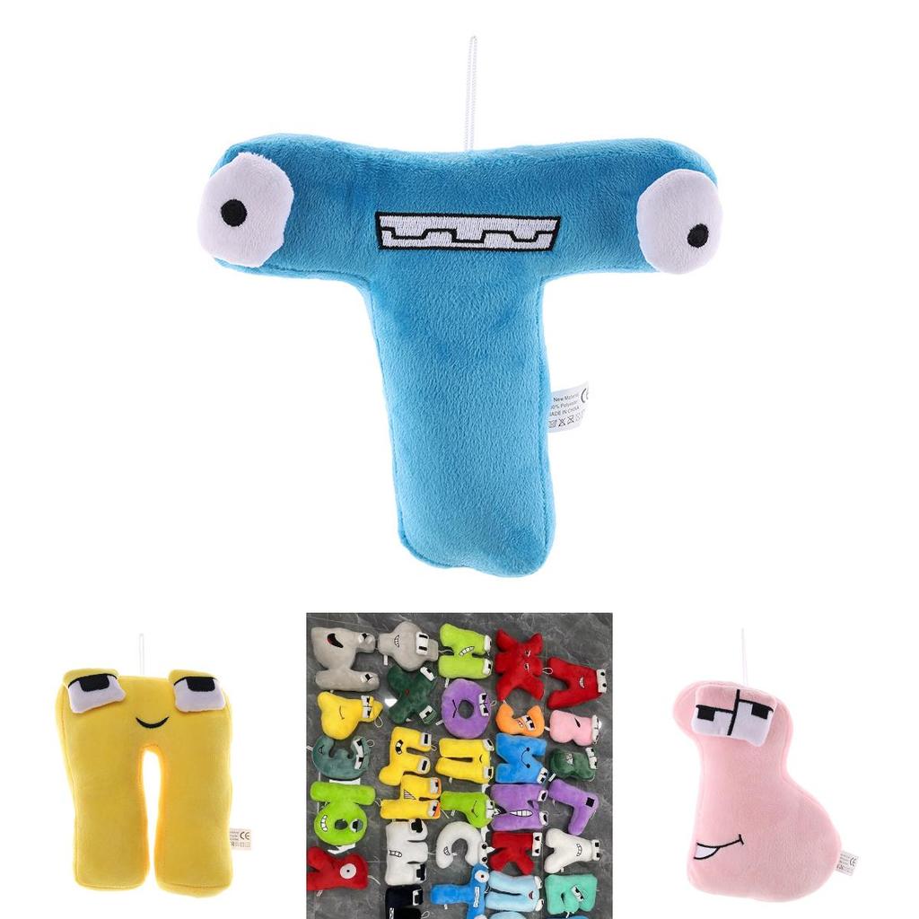 Alphabet Lore Russian Letter Plush Toy Pillow For Kids Soft And Cuddly Stuffed Animal Doll