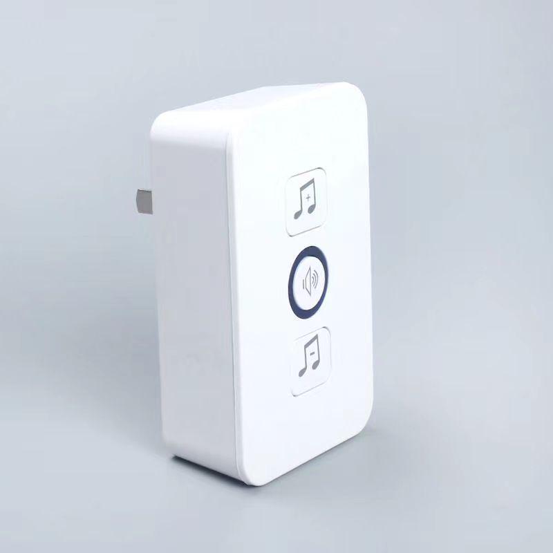 Elderly-Friendly Wireless Doorbell: Adhesive, Long-Range, High-Volume Smart Music Chime