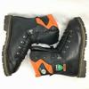 TREEME Forestry Protective Boots Made in Italy Leather Steel Toe Size 44 (Approx. 28.028.5cm) Black Work Leather/Forestry Civil Engineering(USED)