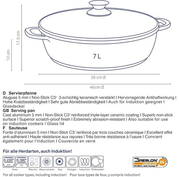 Serving Pan Kela Kerros 36 Cm (11555)