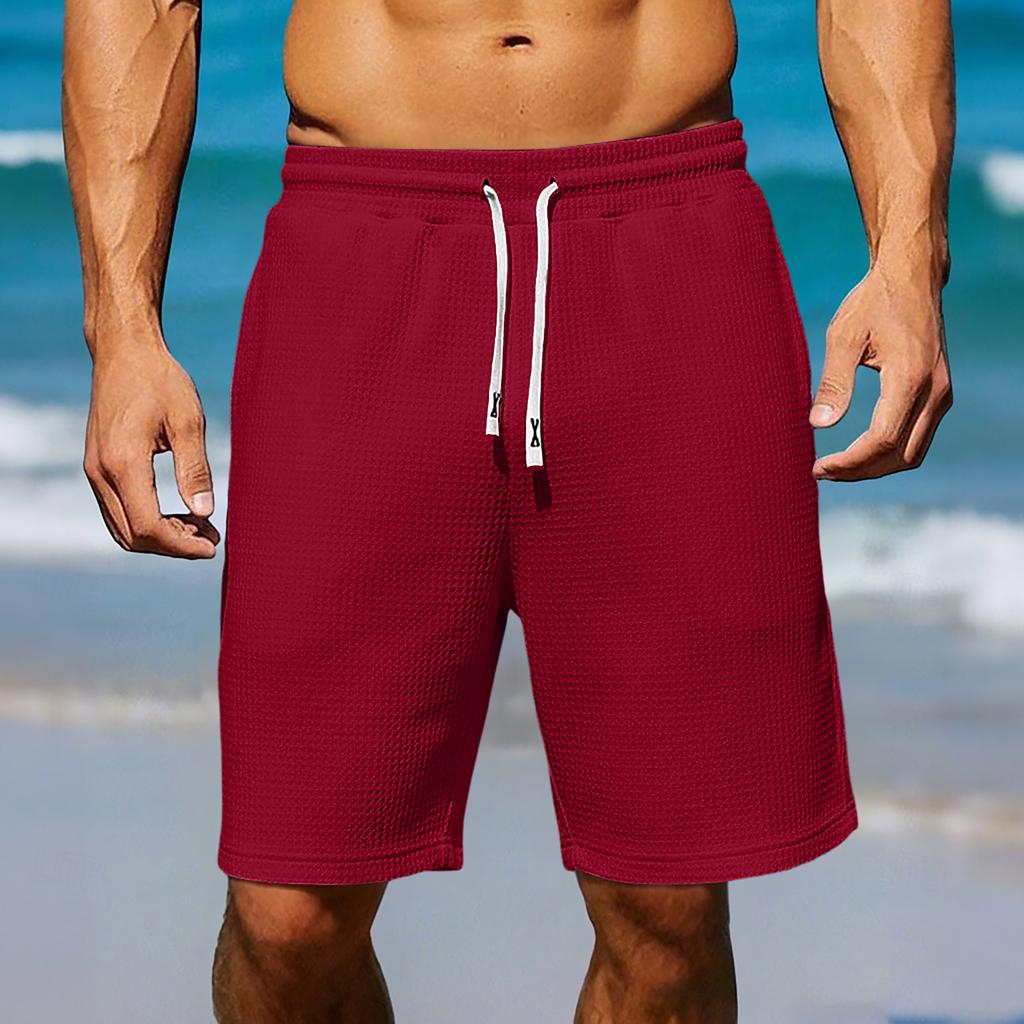 Herren Freizeit Badehose mit Kordelzug
