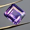 Natural Purple Tanzanite Loose Gemstone 10.80 Ct Emerald Cut for Jewelry Making and Gem Collections