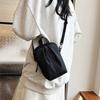 Stylish Japanese Fashion Street Crossbody Bag Small Square Design In Versatile Colors