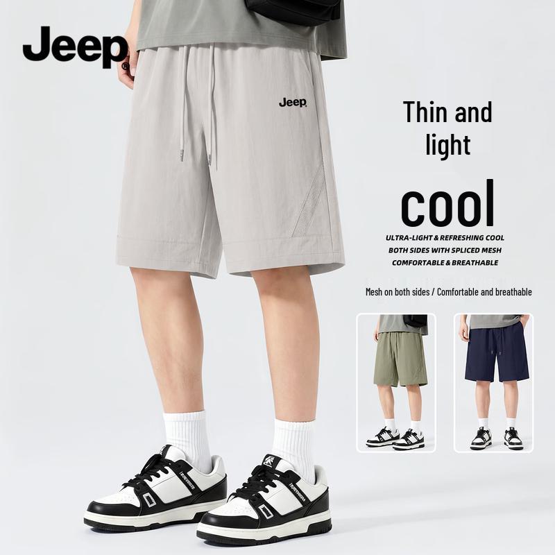 JEEP Men s Lightweight Quick-Dry Sports Shorts 2XL