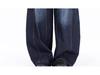 Unisex American Wide-Leg Baggy Scythe Jeans, Washed Silhouette, Spring/Autumn 2025 Style.