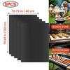 Multifunctional Grill Mat Microwave Oven Mat Household Grill Pan Liner Reusable High Temperature Resistant Baking Accessories