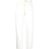 Carhartt WIP Casual Pants Men's White Moderate Straight Fit Pants I031507-D6-02