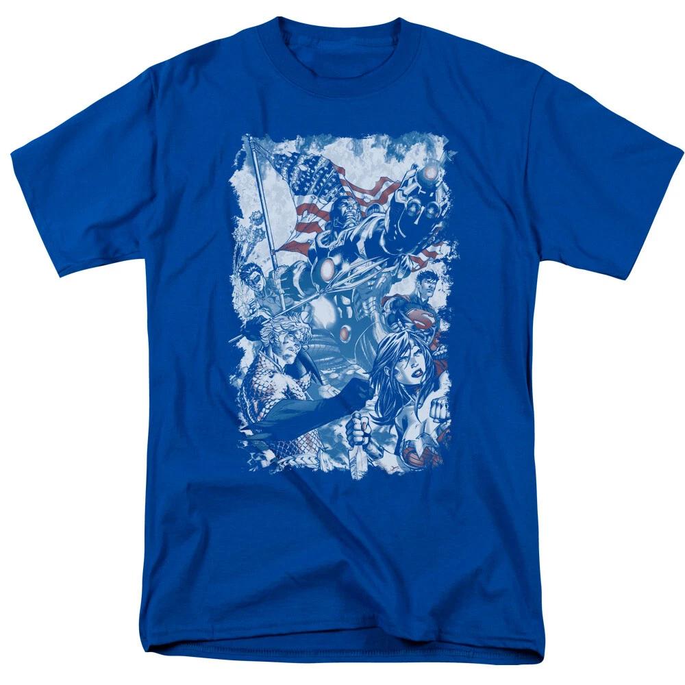 Justice League Of America  American Justice  T-Shirt - to 5X S