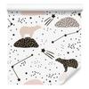 Bears and Stars Wallpaper for Living Room and Bedroom 50x1000