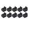 10Pcs 5P 40A Relay Socket with 50Pcs Terminals for Car Alarms Headlights Remote Start