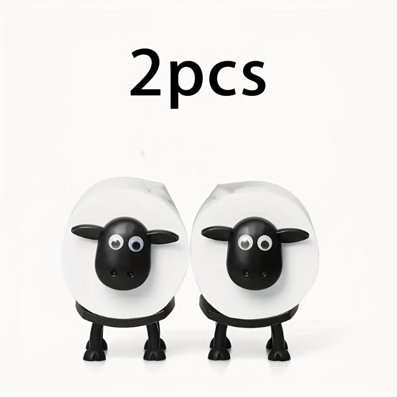 

2 милые вешалки для салфеток в виде ягненка, напечатанные на 3D-принтере, вешалки для полотенец в ванную на День святого Валентина и Хэллоуин 2