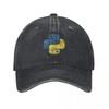 Python Logo - Programming Language Baseball Cap New In The Hat tactical cap Women's Hats 2025 Men's