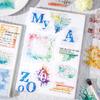 Watercolor Texture Sticker Pack: Beautiful Day Theme for Journals & DIY Collages