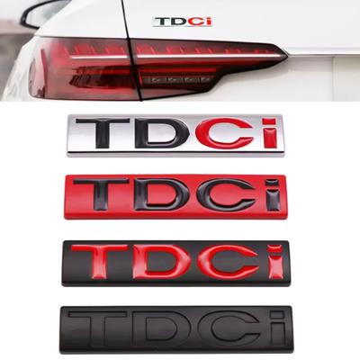 3D Metal TDCI mașina grila față insigna spate portbagaj emblema autocolant decalcomanii pentru F//o/rd Kuga Explorer Transit accesorii