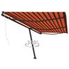VidaXL Automatic Freestanding Awning Patio Awning Balcony Awning Garden Patio Outdoor Window Shading 600x300 Cm 3069810