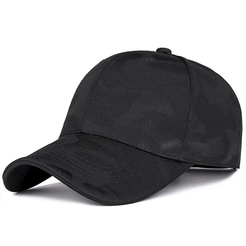 New Unisex Camouflage Baseball Cap Fashion Men Breathable Adjustable Sun Hat Outdoor Hunting Snapback Caps Casual Trucker Hats