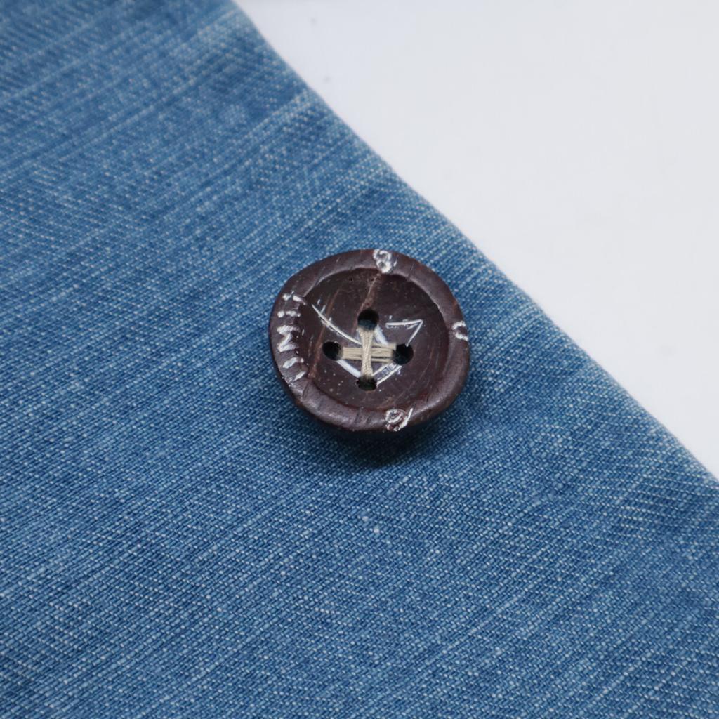 45R 8031024 Indigo Gomma Denim 908 All (Again, Autumn Sky Processing) Jacket 2 blueUsed