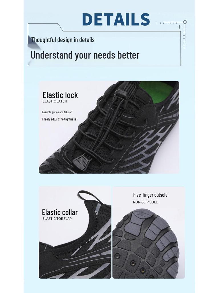 Outdoor Kinder Fünf-Finger Wasserschuhe zum Schwimmen, für den Strand, zum Tauchen und für Sport