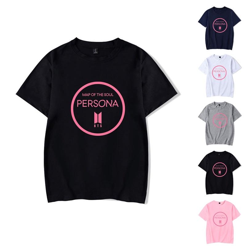 Map Of The Soul Persona Bts Tshirt Unisex Casual Cotton Blend Tee With Bold Graphic Design