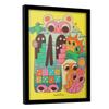 Burger Babie Happy Habitat Framed Poster