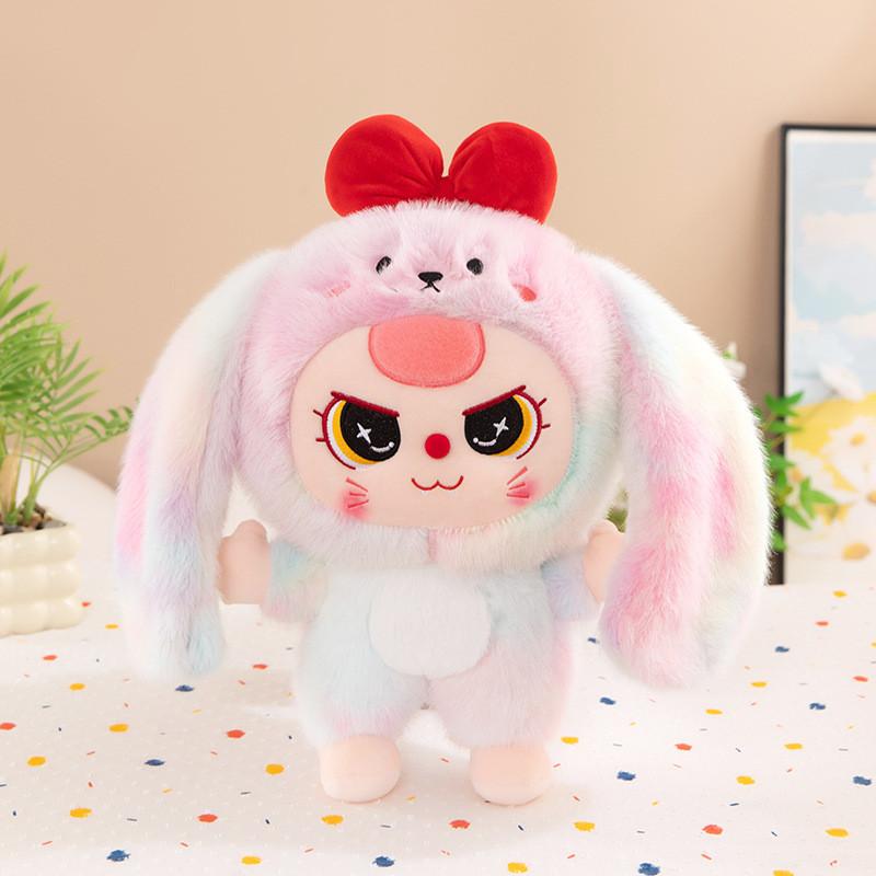Three Year Adorable Old Plush Bear Pillow Soft Cuddly Doll Gift For Girls