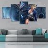 Modular HD Prints Pictures Home Decor 5 Pieces League Of Legends Paintings Canvas Modern Game Poster Wall Art Frame For Boy Room