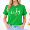 St Patricks Day T-Shirt - Irish Shamrock 2026 Gift for Him, Lucky Patrick