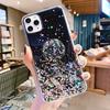 Luxury Gypsy Glitter for iPhone16promax Mobile Phone Case Apple 17 Bracket 15 Epoxy Protective Case