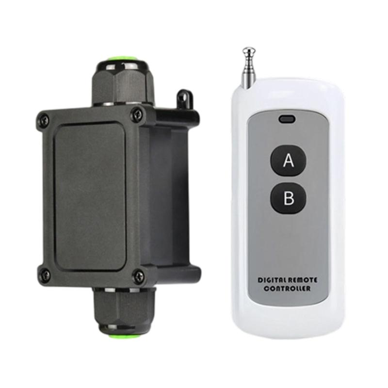 

Outdoor Powerful Single/Double Channel Remote Control Kit Waterproof For Large Advertising Lights And Industrial Motors