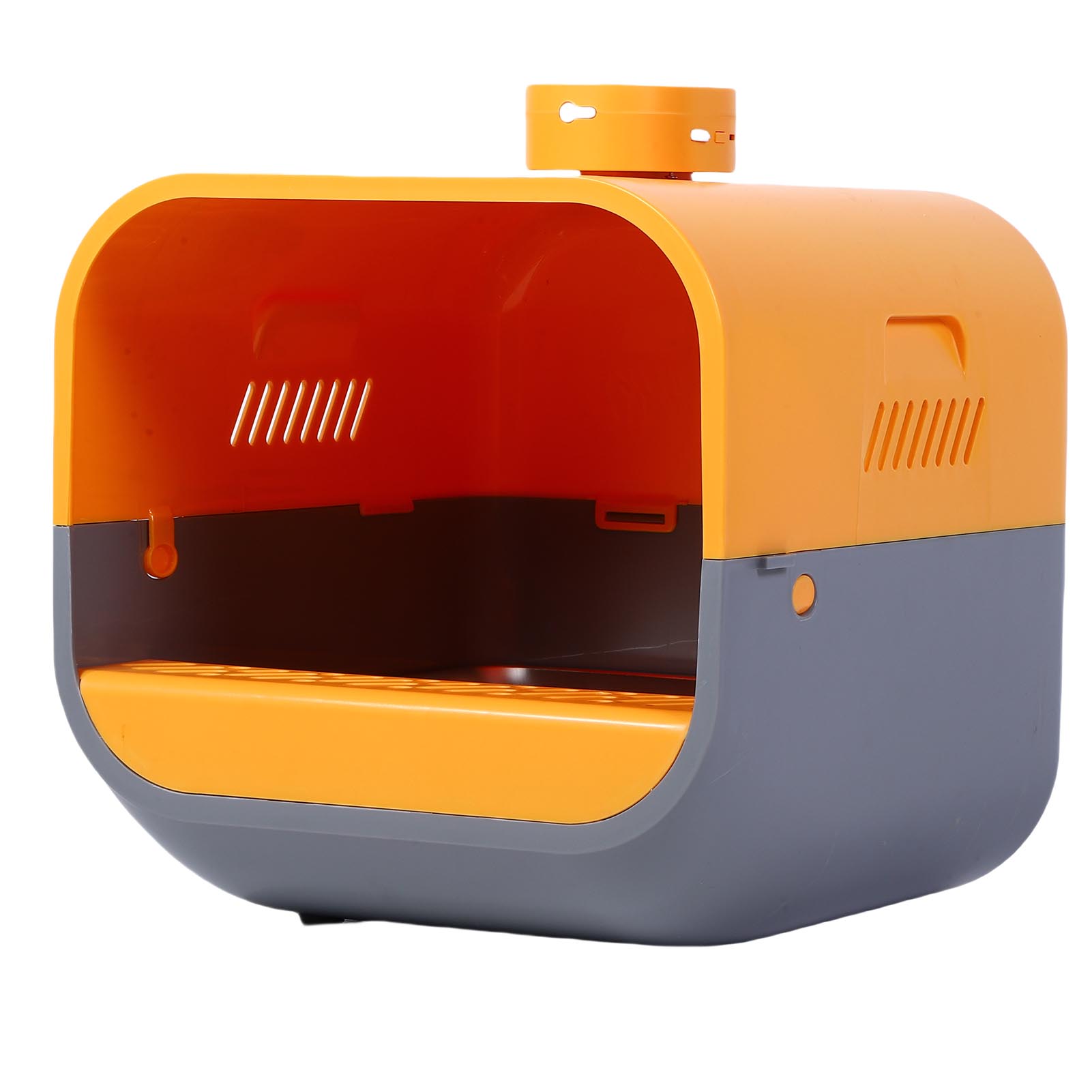 

Умный кошачий туалет с функцией распыления воздухом, видеодомофоном, защитой от брызг, из нержавеющей стали, с лопаткой