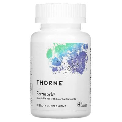Ferrasorb, Hierro con Cofactor, 60 Cápsulas