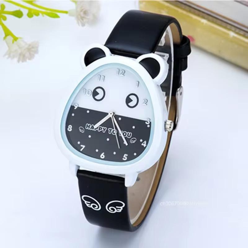 Girls Cute Cartoon Kids Watches Quartz Analog Leather Wristwatches Cartoon Children Watch Birthday Girls Clock Gift