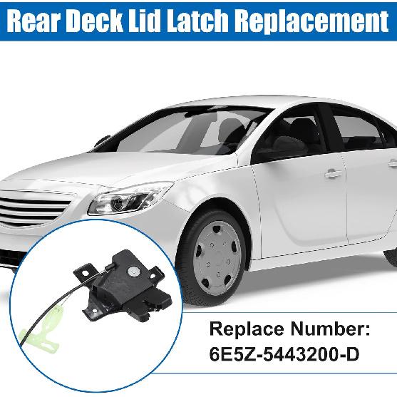 ACROPIX 6E5Z5443200D Rear Tailgate Lock Latch Actuator 3 Pin Replacement Fit for Ford Fusion 2006-2008 for Lincoln MKZ 2007 for Mercury Milan