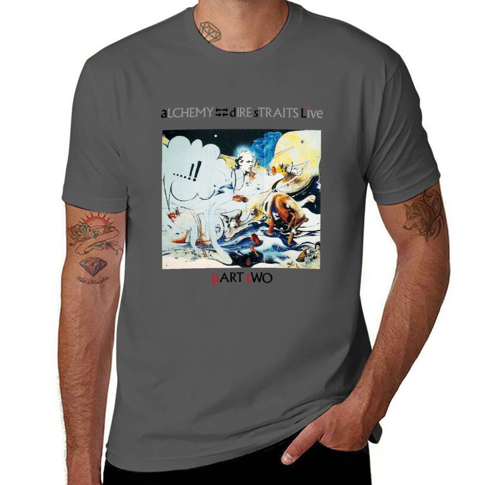 Dire Straits Alchemy Dire Straits Live Part Two T-Shirt man tshirt essential t shirt T-Shirt 4XL