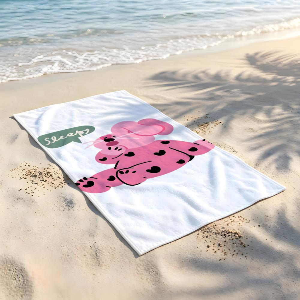 Character spotted pink b-bunny Towel Beach Blanket Towel For Travel Gym Shower Luxury Lightweight Camping Pool hot