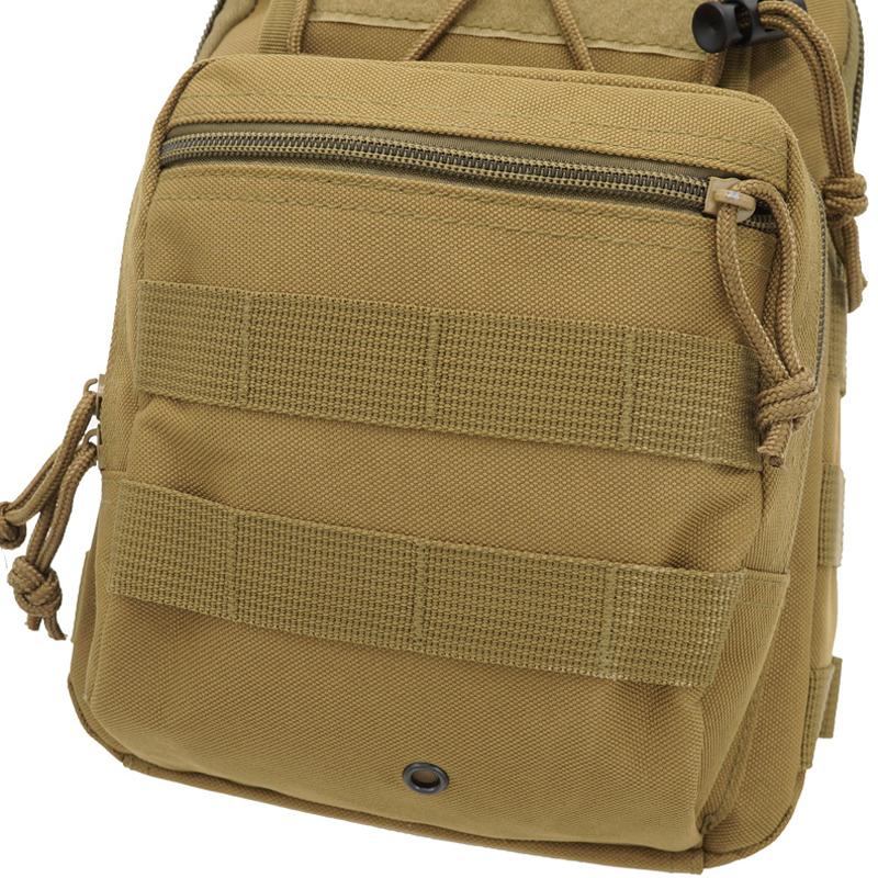 Tactical Shoulder Bag Nylon High Quality Bag Compact for Outdoor Sports Camping Hunting Adventure Single Shoulder Chest Backpack
